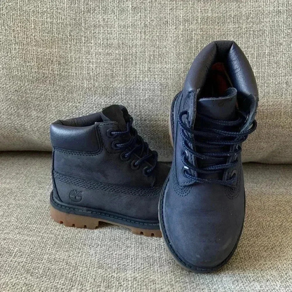 Timberland  | Blue leather boots - Picture 1 of 3